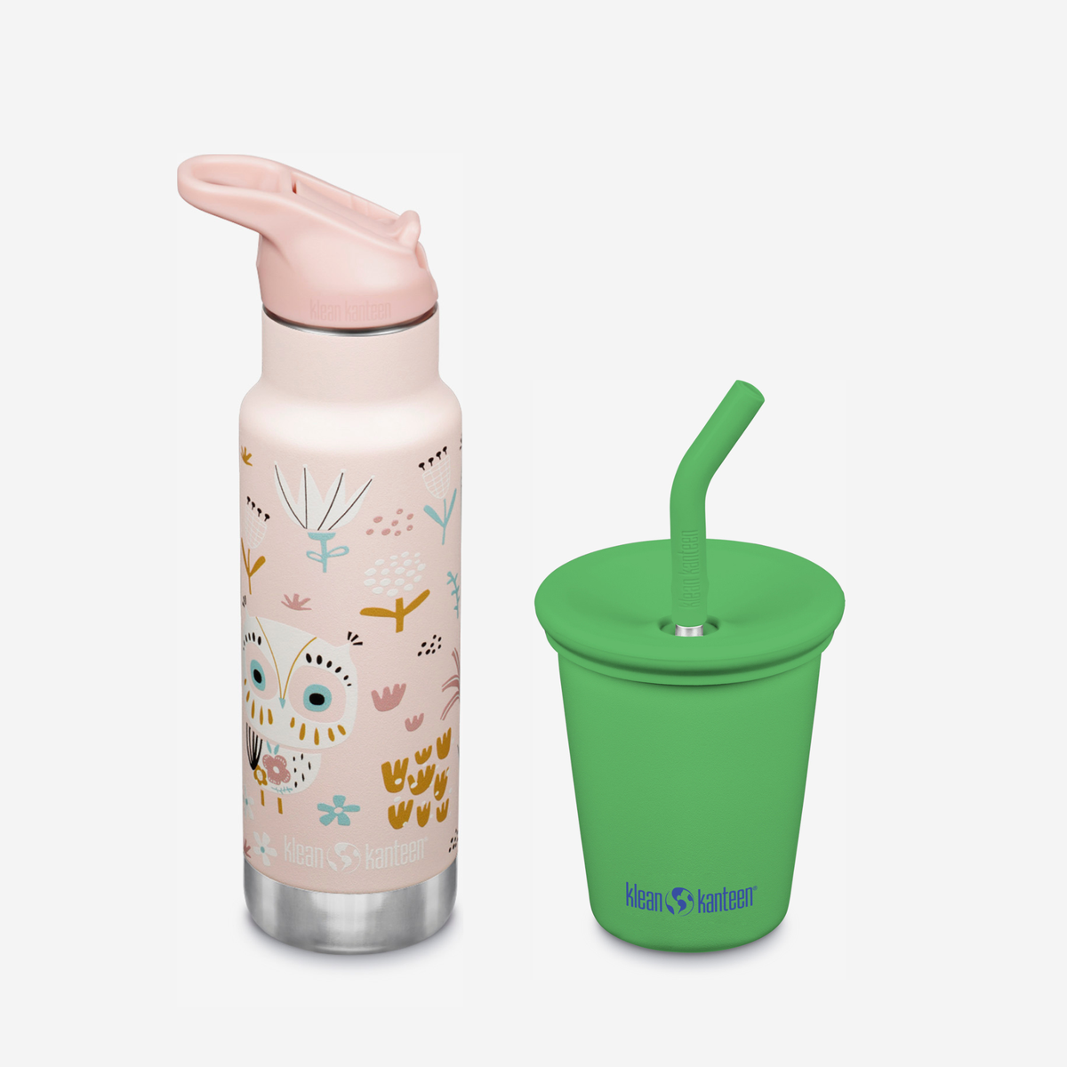 kid-s-sippy-cup-and-water-bottle-set-g1 KK-Kids-SippyCupandWaterBottleSet-VibrantGreen-Owlet.png