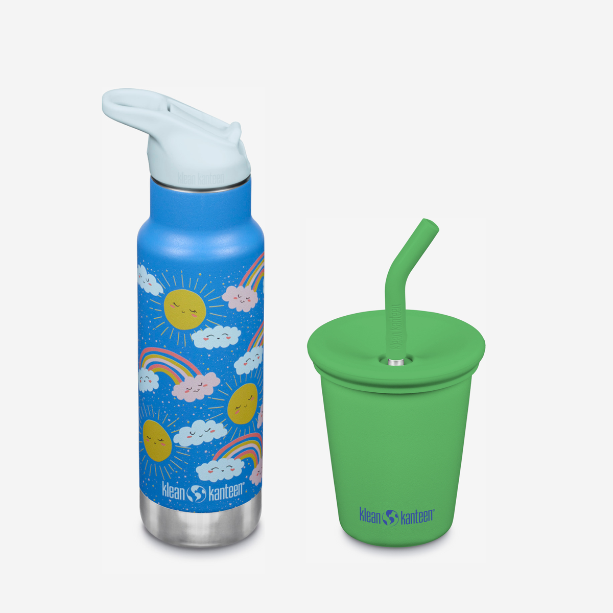 kid-s-sippy-cup-and-water-bottle-set-g1 KK-Kids-SippyCupandWaterBottleSet-VibrantGreen-Rainbows.png